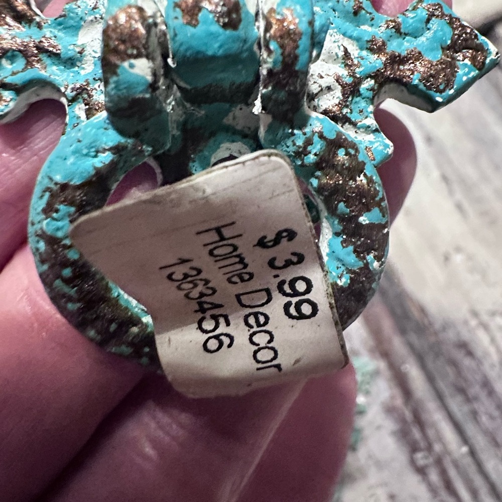 Hobby Lobby Teal Vintage-Style Door Knocker